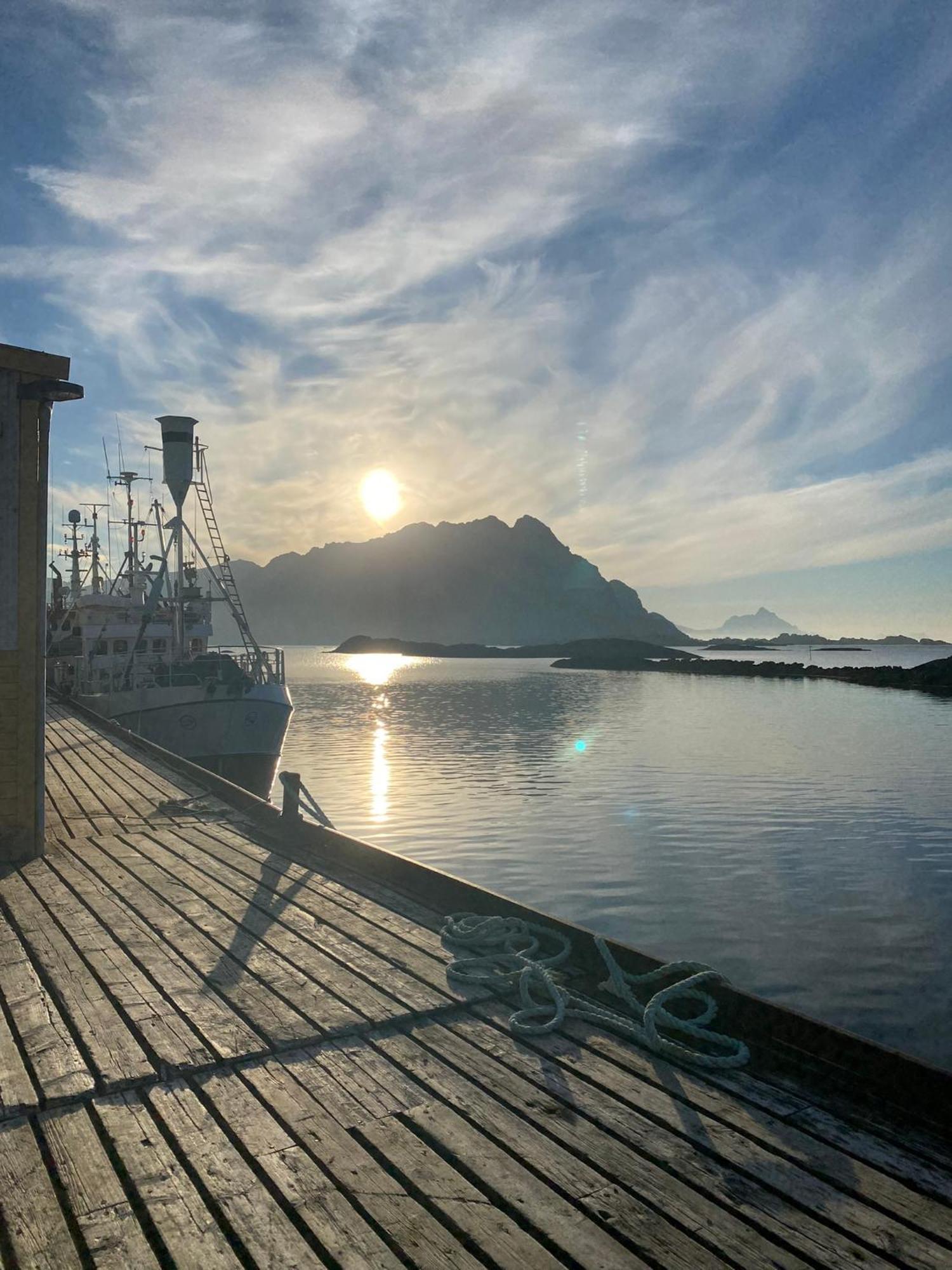 Lofoten Sea Lodge Sennesvik Bagian luar foto